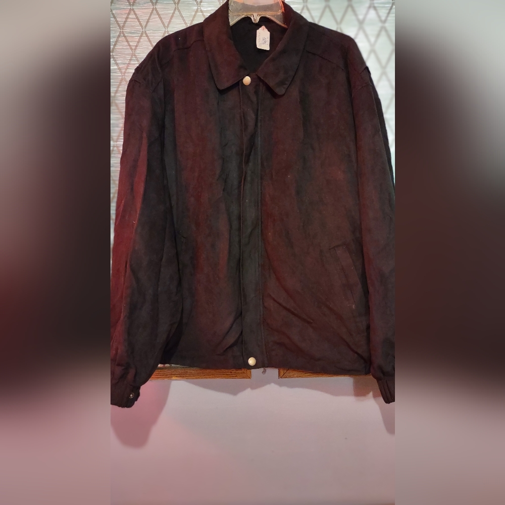 Micro Sueded Waist Jacket